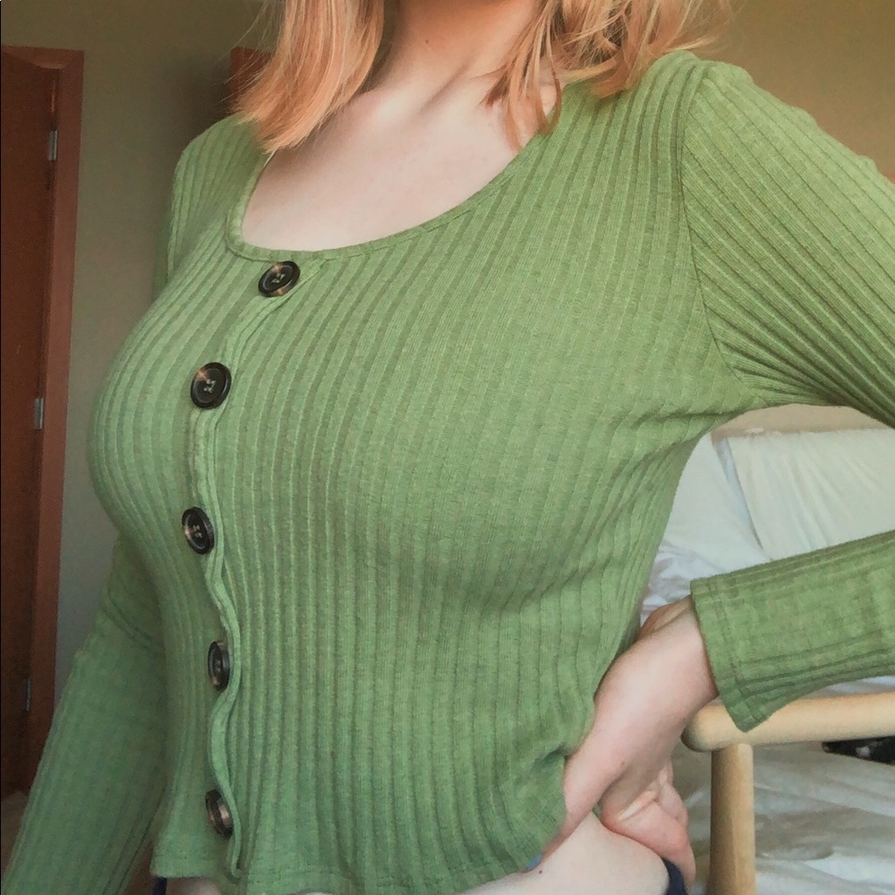 Ginger G button shirt